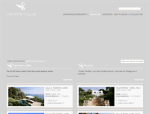 Tablet Screenshot of capriluxuryvillas.com